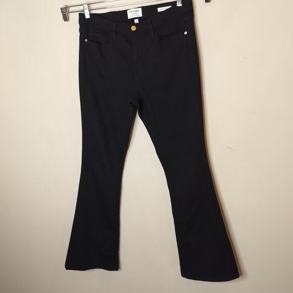 FRAME Forever Karlie Flare Jeans High Waist - Picture 4 of 8